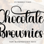 Chocolate Brownies Font - Featured Image
