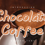 Chocolate Coffee Font - Featured Image