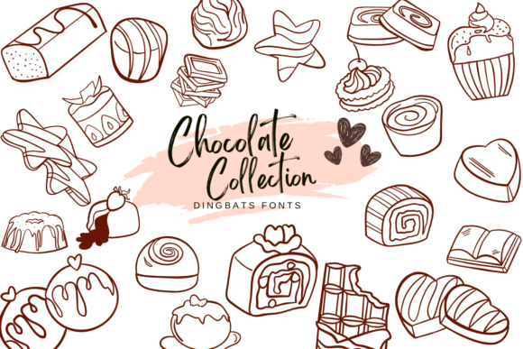 Chocolate Collection Font - Featured Image