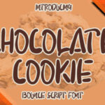 Chocolate Cookie Font - Featured Image