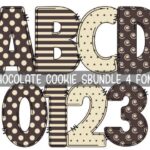 Chocolate Cookies Font - Featured Image