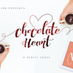 Chocolate Heart Font - Featured Image