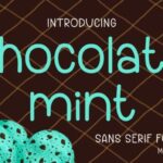 Chocolate Mint Font - Featured Image