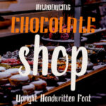 Chocolate Shop Font - Featured Image