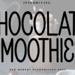 Chocolate Smoothies Font - Featured Image