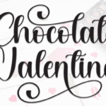 Chocolate Valentine Font - Featured Image