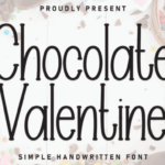 Chocolate Valentine Font - Featured Image