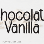Chocolate Vanilla Font - Featured Image