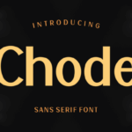 Chode Font - Featured Image