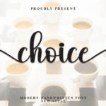Choice Font - Featured Image