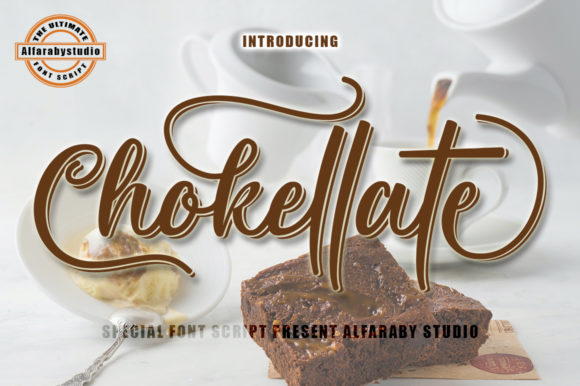 Chokellate Font - Featured Image