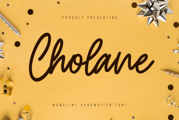 Cholane Font - Featured Image