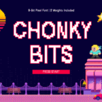 Chonky Bits Font - Featured Image