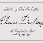 Choose Darling Font - Featured Image
