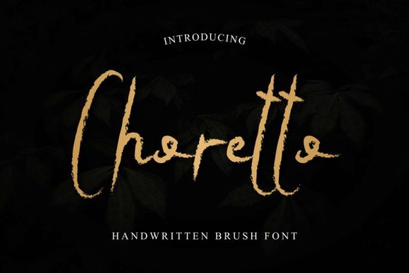 Choretto Font - Featured Image