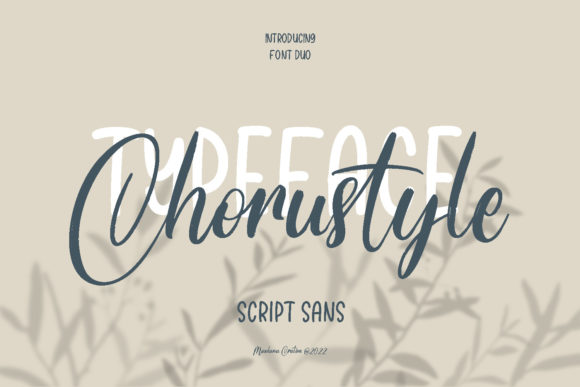 Chorustyle Duo Font - Featured Image