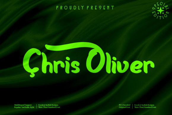Chris Oliver Font - Featured Image