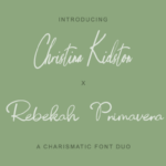 Christina Kidston X Rebekah Primavera Font - Featured Image