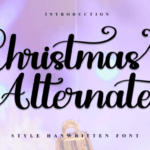 Christmas Alternate Font - Featured Image