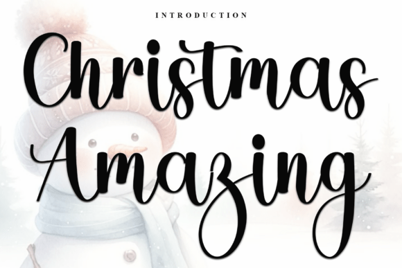 Christmas Amazing Font - Featured Image