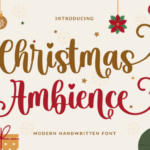 Christmas Ambience Font - Featured Image