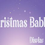 Christmas Babble Font - Featured Image