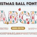 Christmas Ball Font - Featured Image