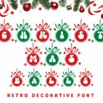 Christmas Balls Retro Font - Featured Image