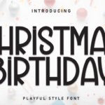 Christmas Birthday Font - Featured Image