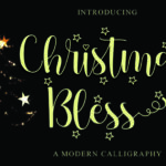 Christmas Bless Font - Featured Image