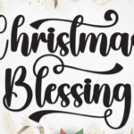 Christmas Blessing Font - Featured Image