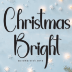 Christmas Bright Font - Featured Image