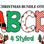 Christmas Bundle Font - Featured Image