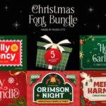 Christmas Bundle Font - Featured Image