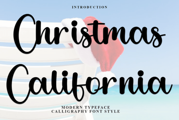 Christmas California Font - Featured Image