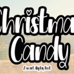 Christmas Candy Font - Featured Image