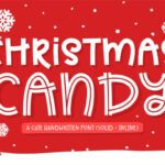 Christmas Candy Font - Featured Image
