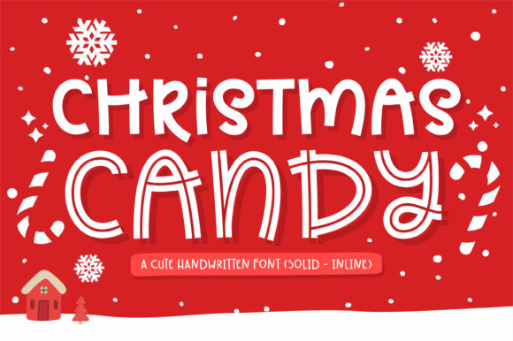 Christmas Candy Font - Featured Image