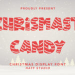 Christmas Candy Font - Featured Image