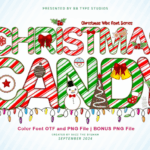 Christmas Candy Font - Featured Image