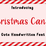 Christmas Candy Font - Featured Image