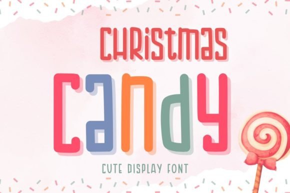 Christmas Candy Font - Featured Image