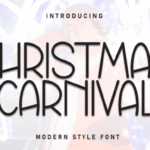 Christmas Carnival Font - Featured Image