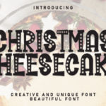 Christmas Cheesecake Font - Featured Image