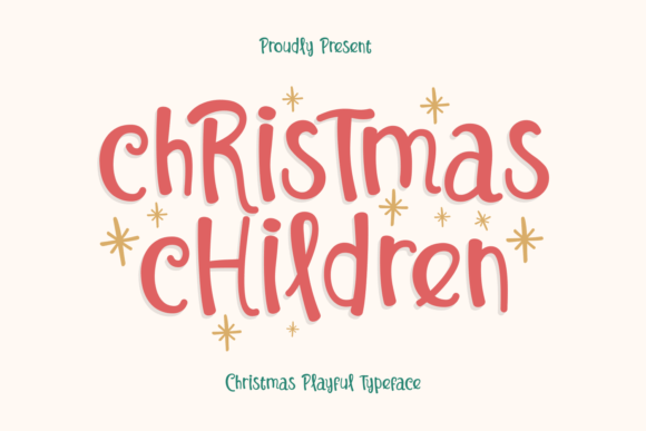Christmas Children Font - Featured Image