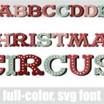Christmas Circus Font - Featured Image