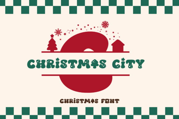 Christmas City Font - Featured Image