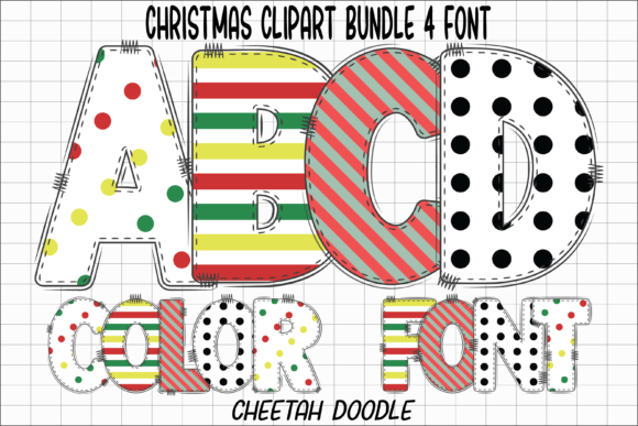 Christmas Clipart Font - Featured Image