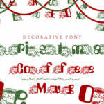 Christmas Coffee Mug Font - Featured Image