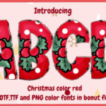 Christmas Color Red Font - Featured Image